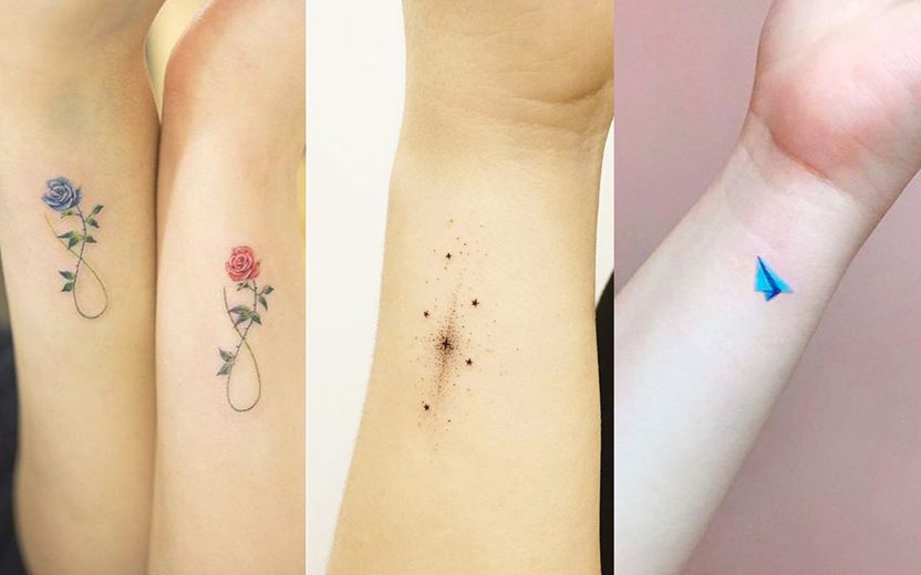 tatuagem feminina delicada