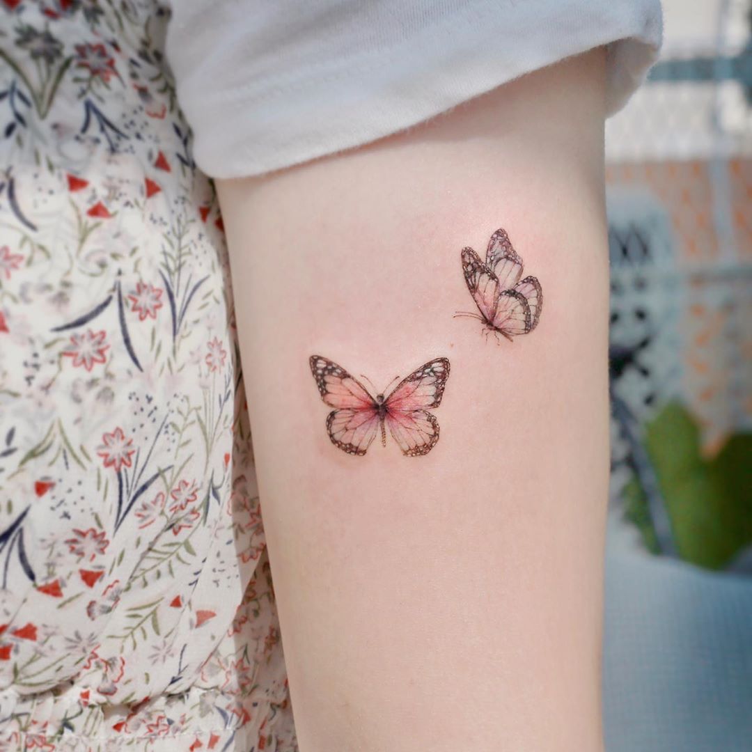 tatuagem feminina delicada para braço 2021