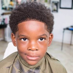 corte infantil masculino cabelo crespo