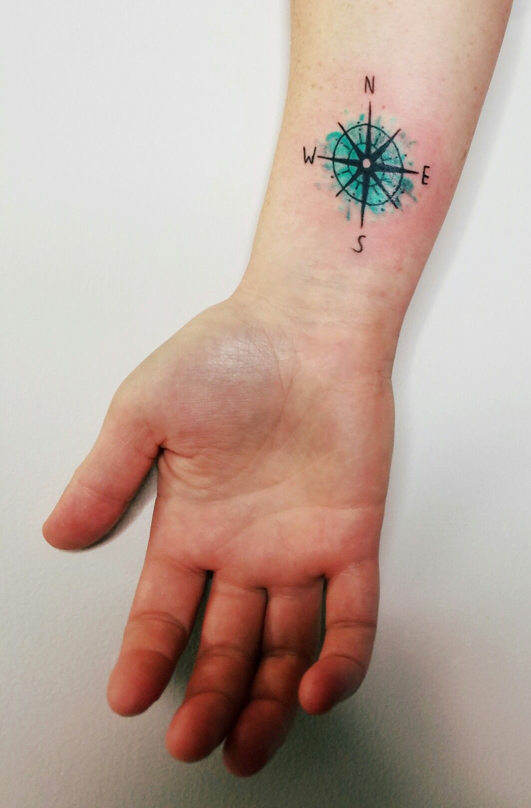 Tatuagem Aquarela no Pulso