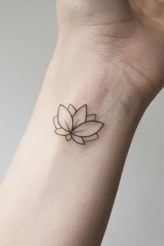 Tatuagem minimalista no Pulso