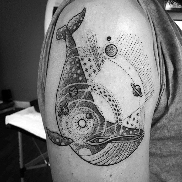 guys-whale-pointillism-upper-arm-tattoo