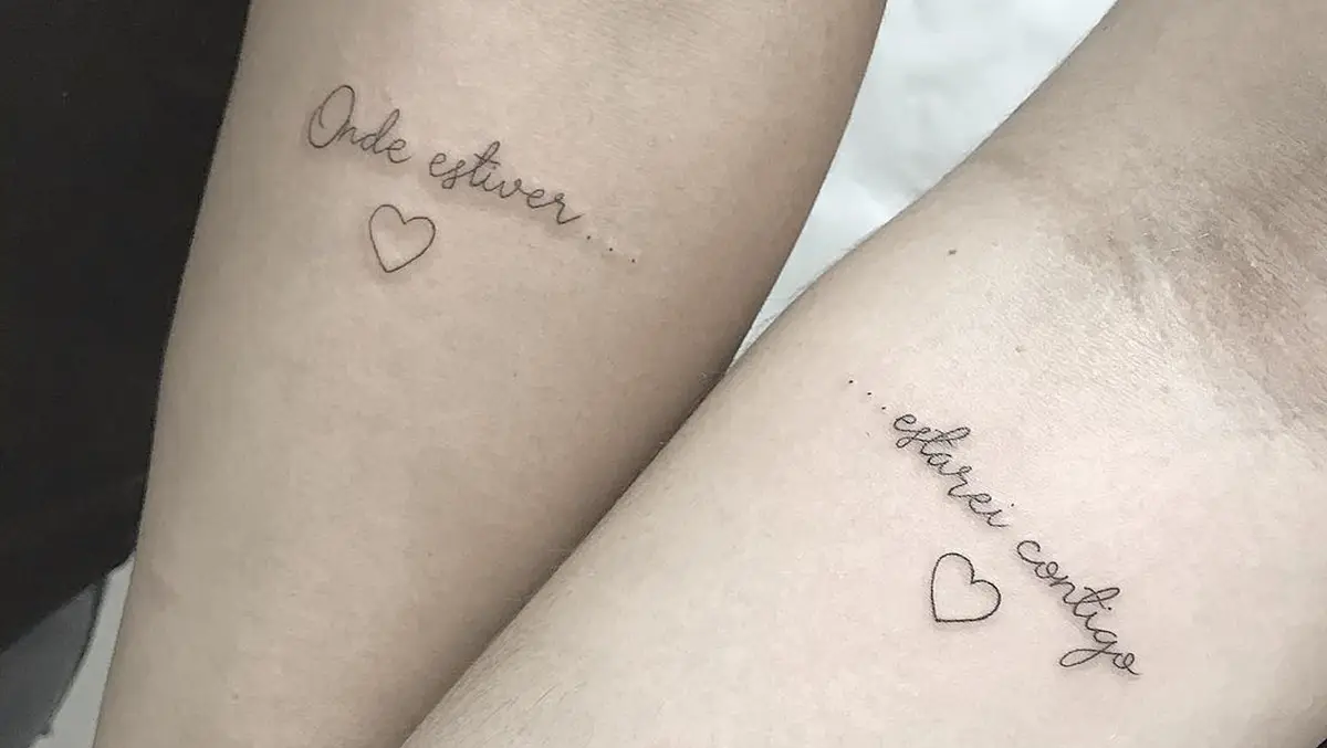tatuagem casal
