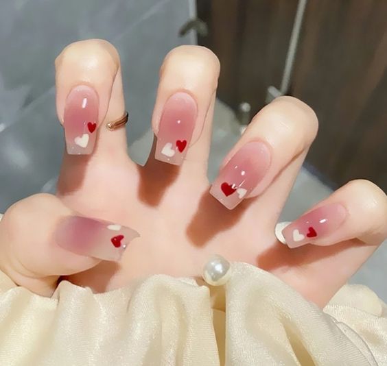 blush nails 4