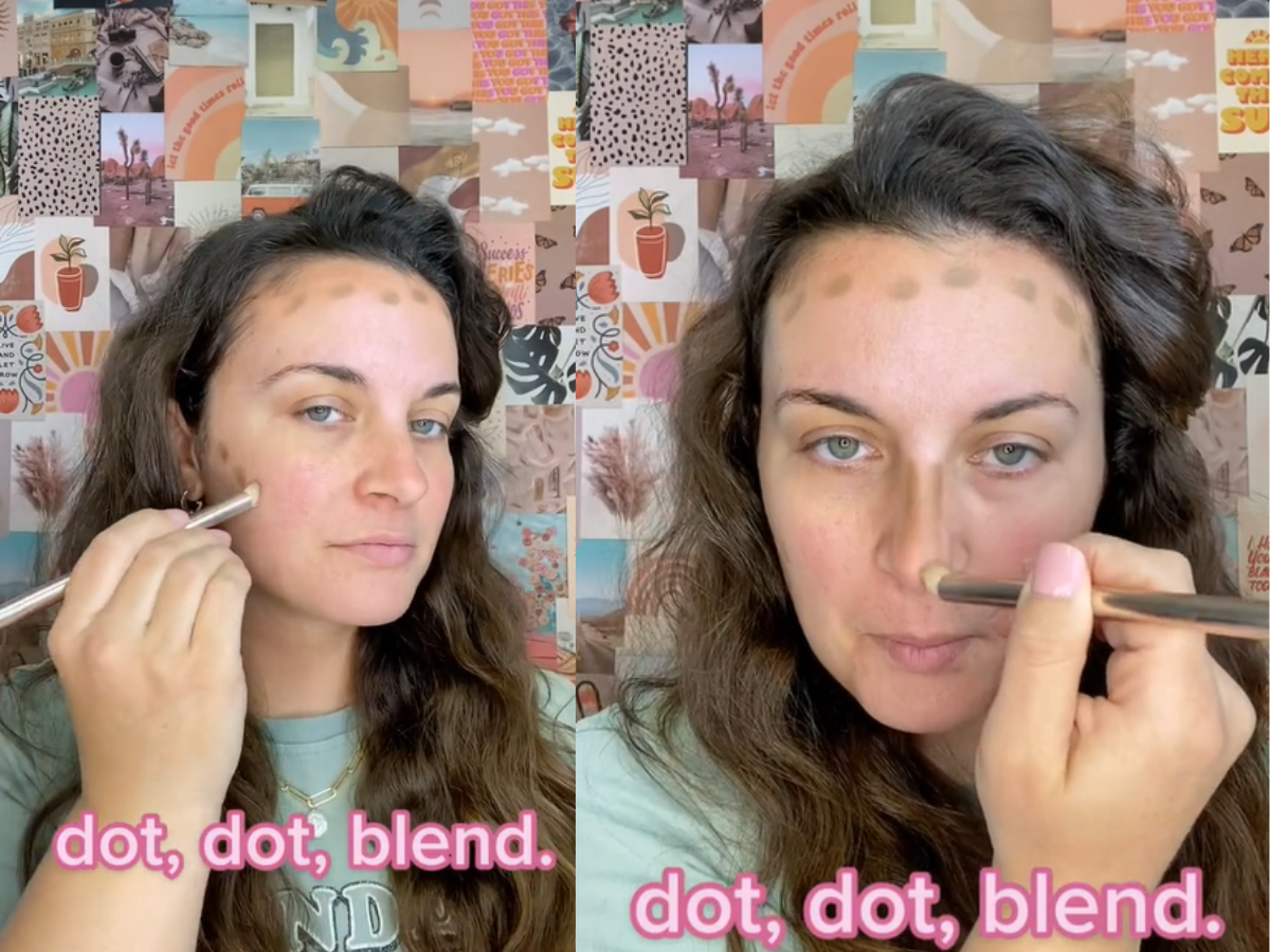 Maquiagem de Bella Hadid truque