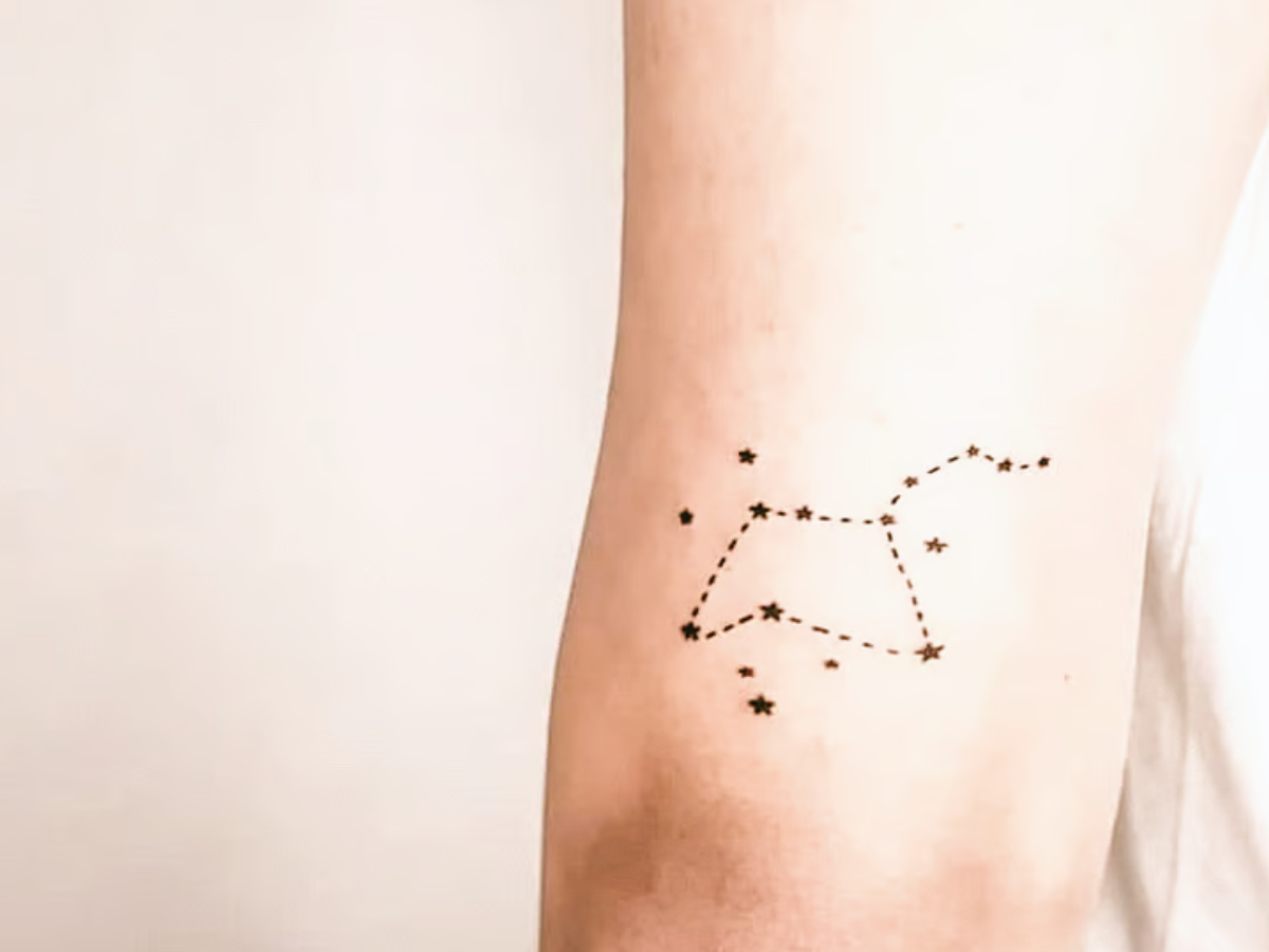 Tatuagens para quem é do signo de terra: constelação