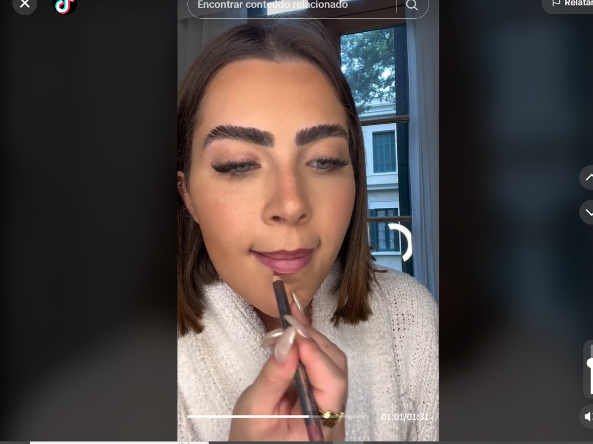 truques que a Jade Picon usa na maquiagem para aumentar os lábios