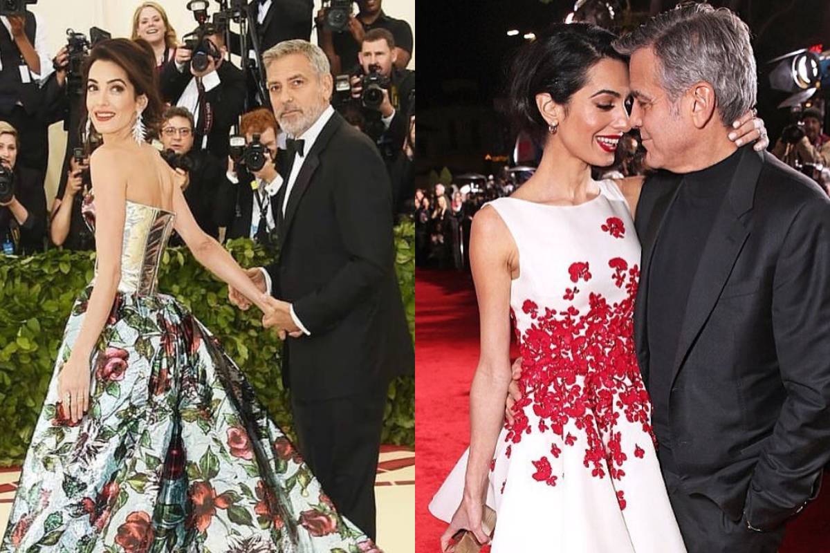 Os Looks de Amal Clooney que fazem George Clooney sentir vergonha do próprio visual; veja fotos